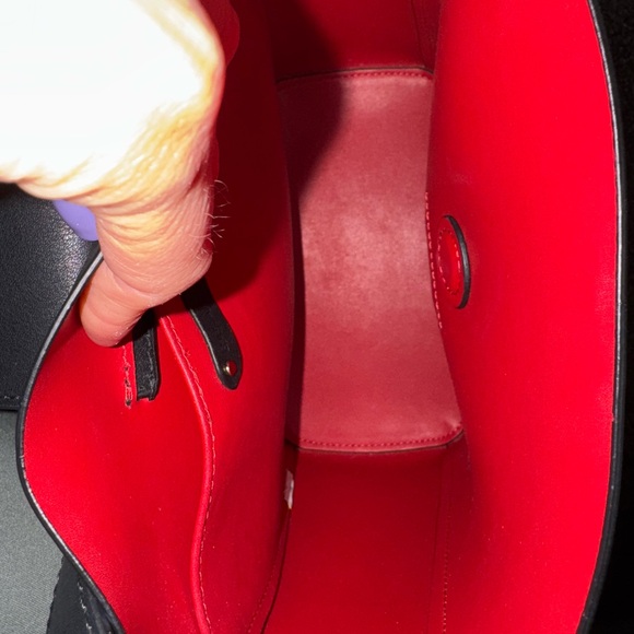 Banana Republic - Vegan Black Leather Crossbody/Shoulder Bag - Picture 2 of 5